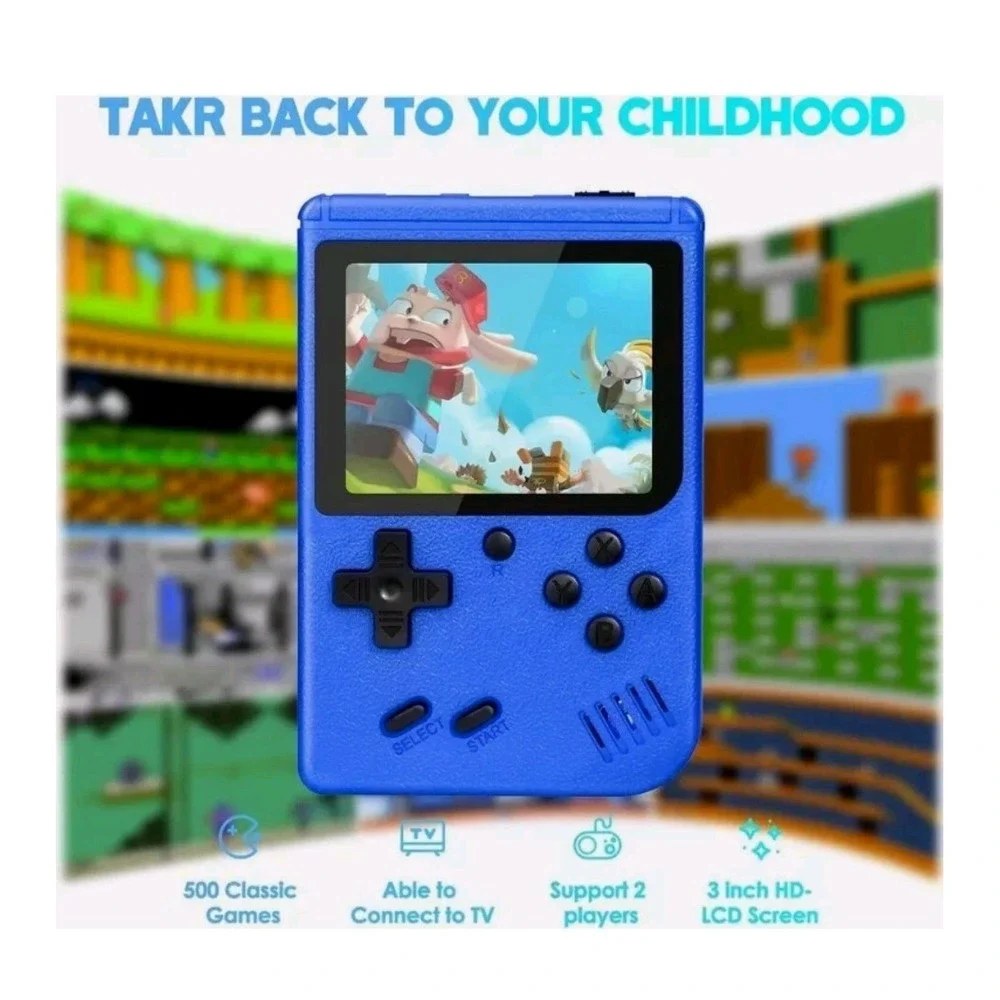 Game player 5‎ In 1 Retro games blue